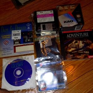 COMPUTER DISKETS SEALED+ FLOPPY VINTAGE